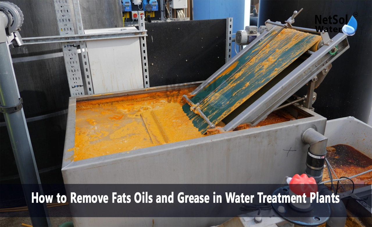 What is the best way to remove oil and grease from water, How is oil and grease removed from water, Which method is used to remove oil and grease